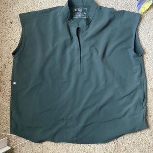 Figs Rafaela oversized scrub top- Bonsai